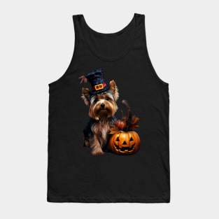 Yorkshire terrier Halloween Tank Top